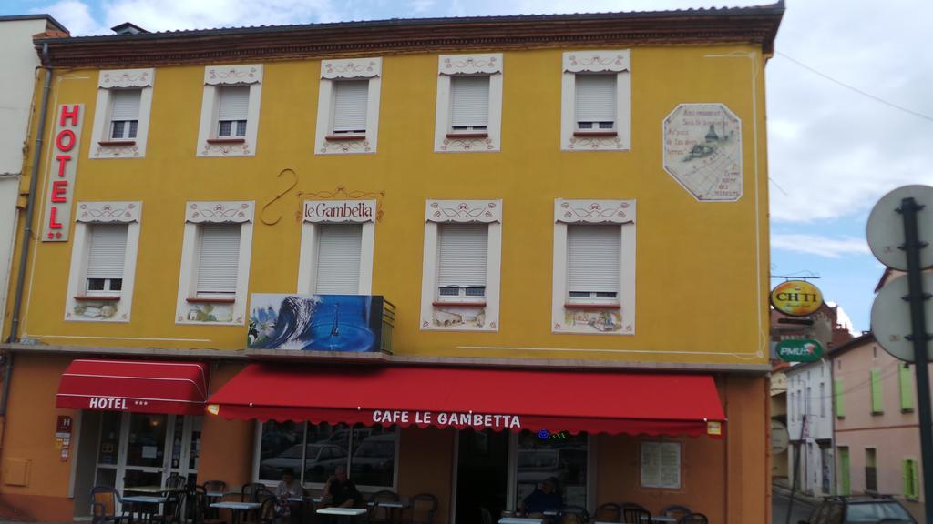 Hotel Le Gambetta Carmaux Eksteriør bilde